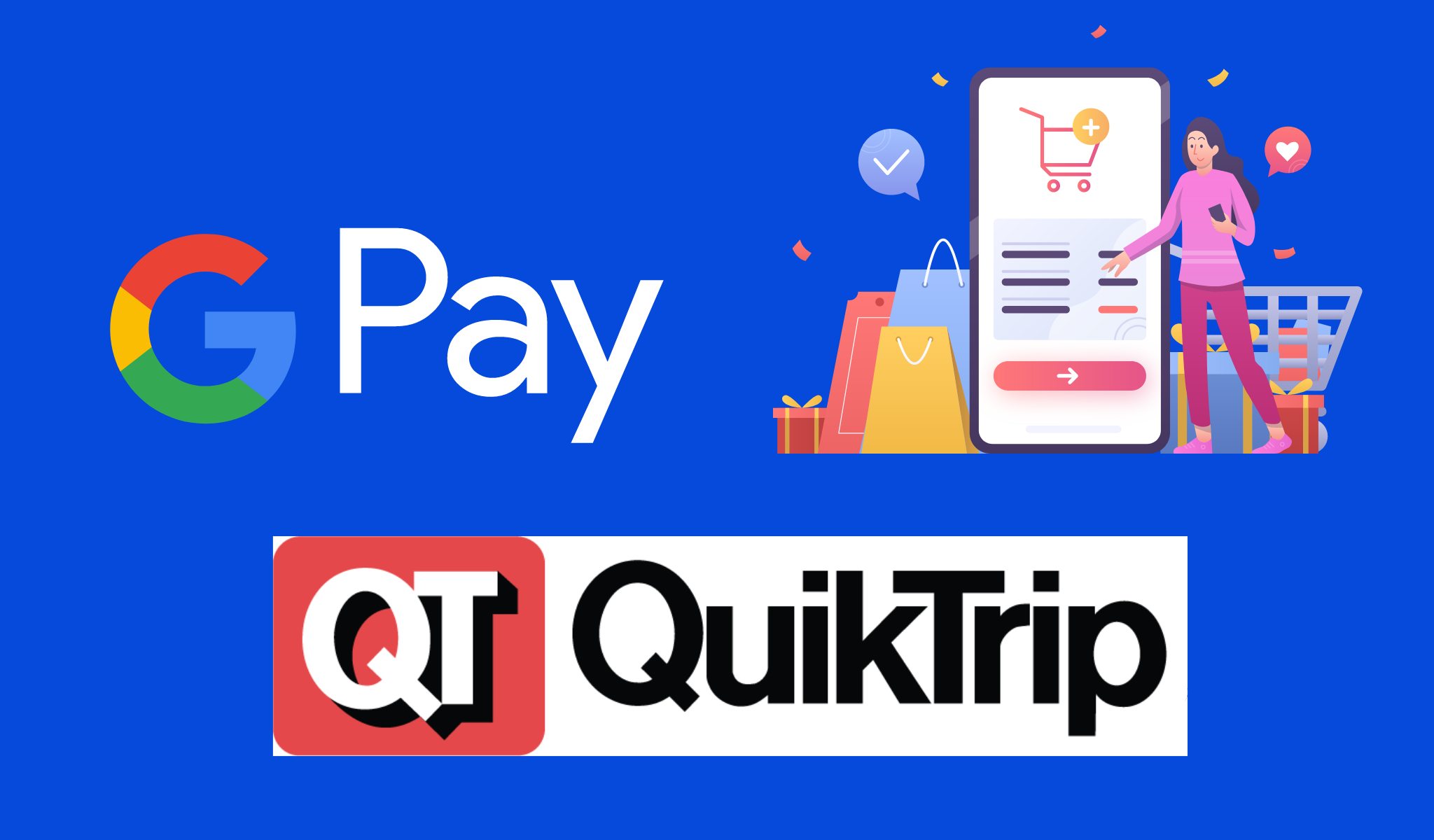 does quiktrip accept google pay