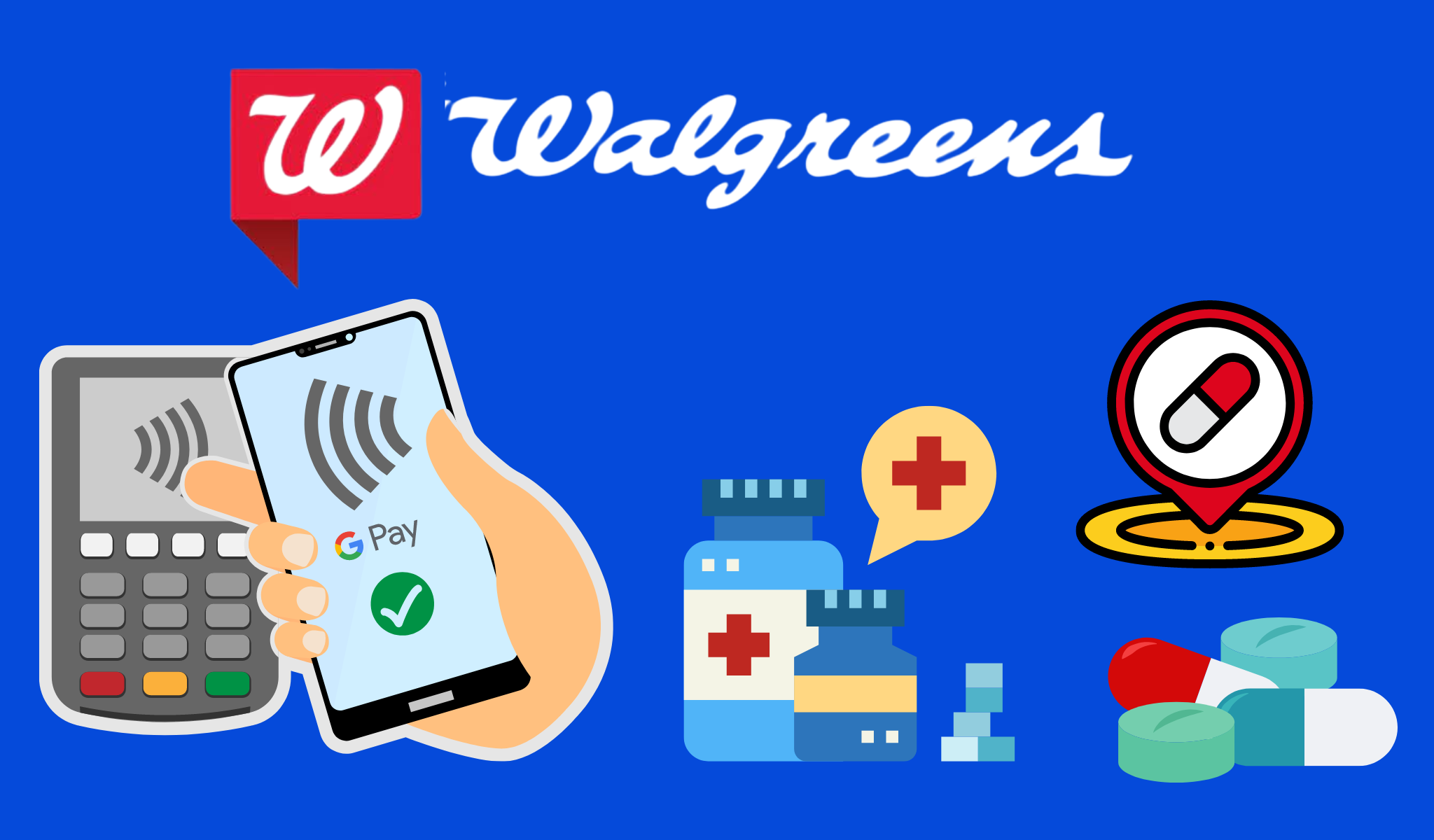 does walgreen take google pay 2022