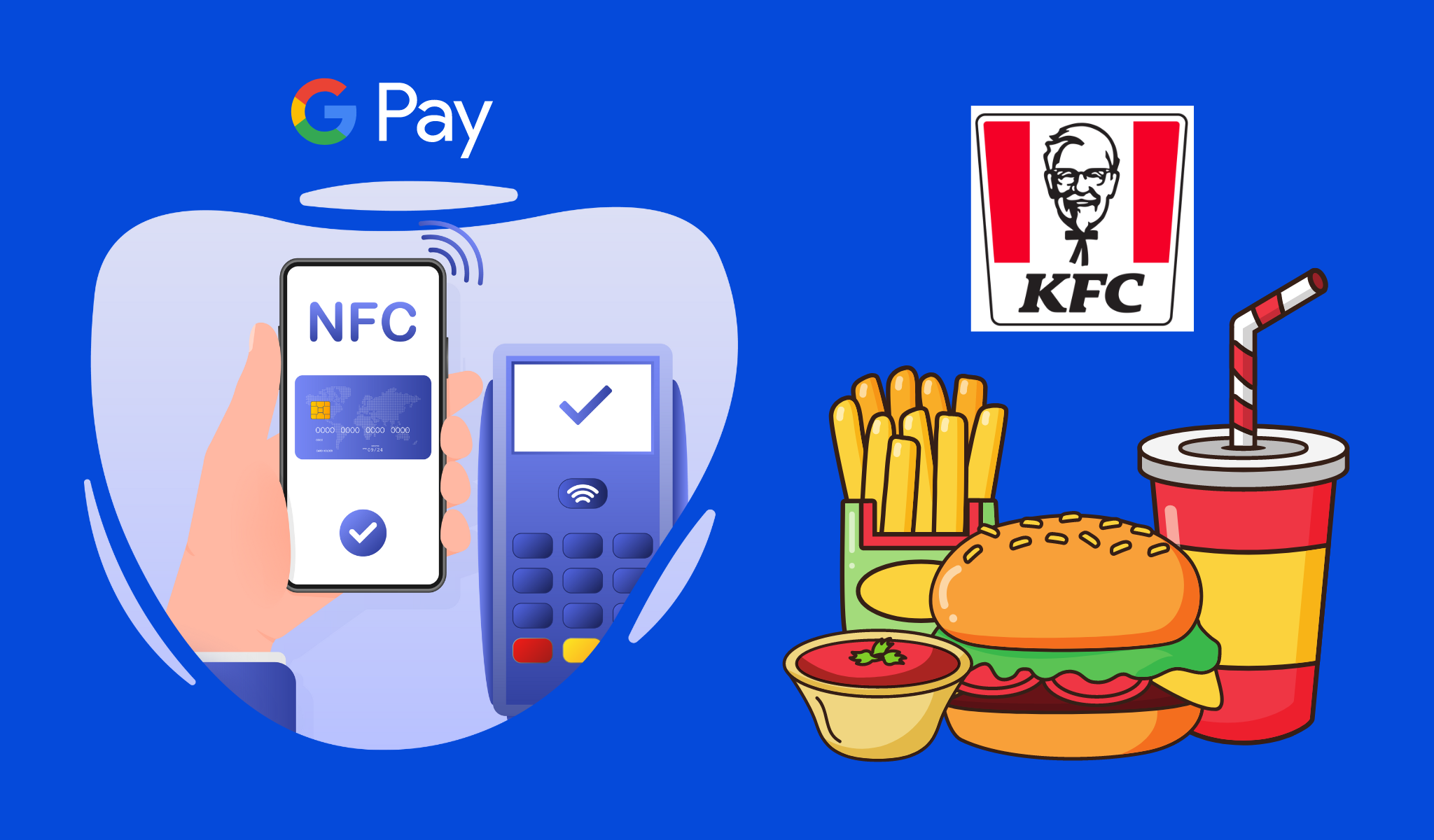 does KFC take google pay