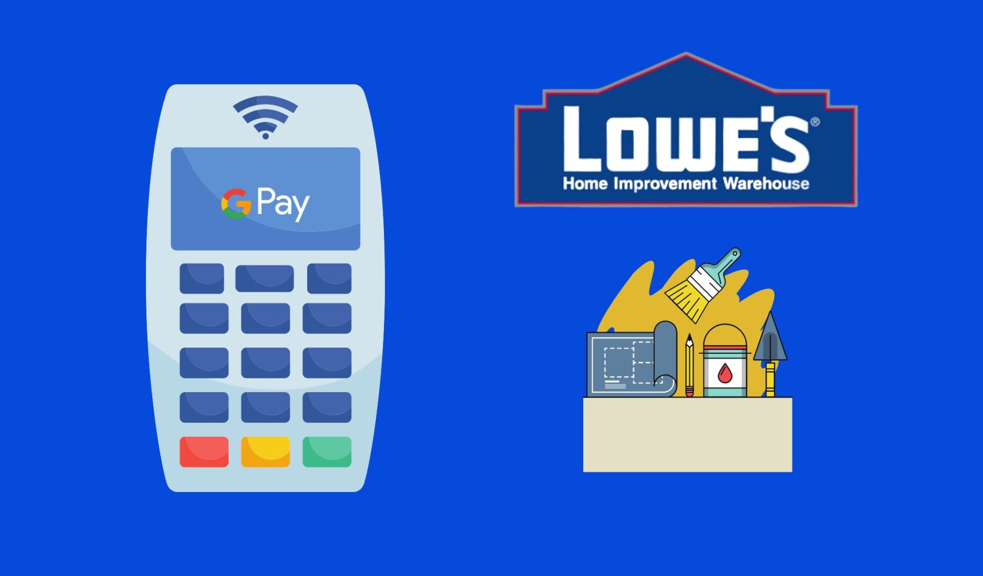 does lowes accept google pay