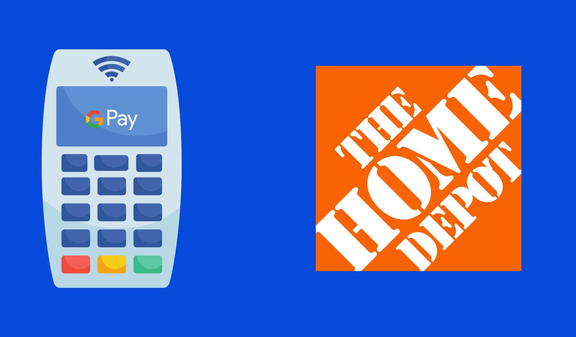 does home depot take google pay